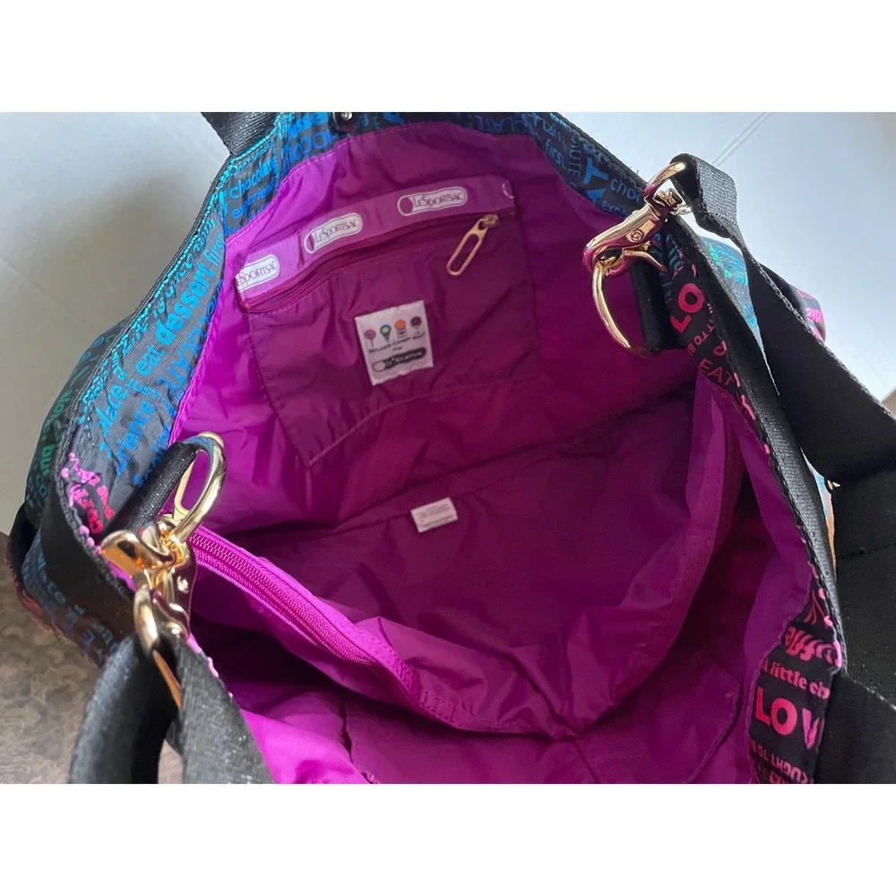 Lesportsac Dylan's Candy Bar Lke New Colorful Large Travel School Gym Dance Bag